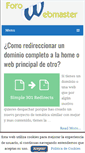 Mobile Screenshot of forowebmaster.es